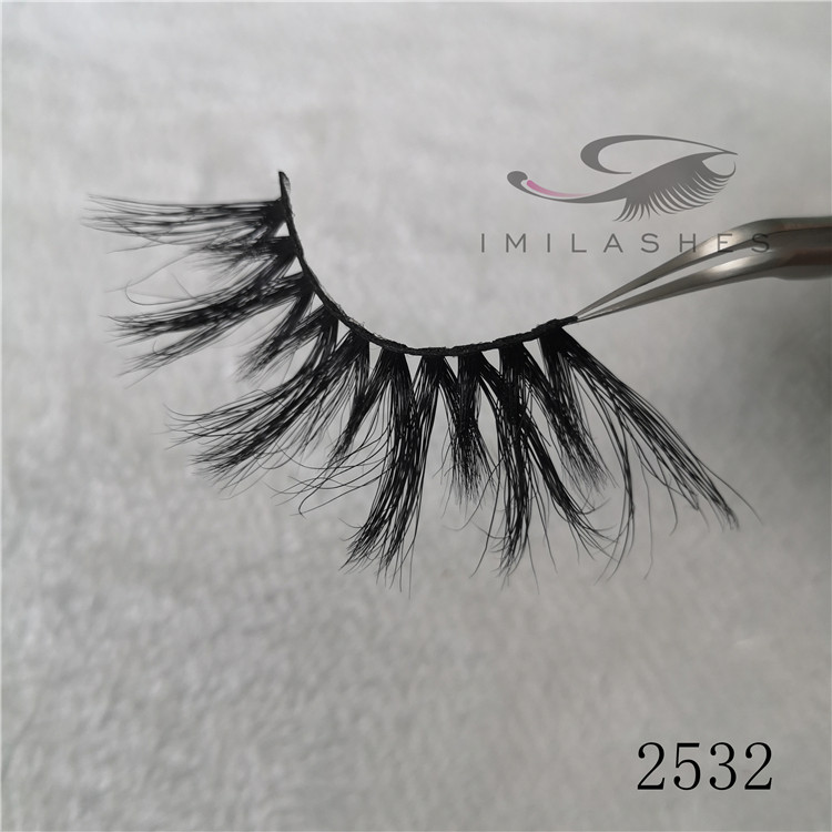 25mm mink fur 3D mink lashes long eyelashes natural